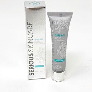 Serious Skincare Pure Pep for the Eyes Peptide Powered Beauty Treatment .5oz NEW